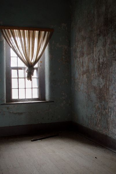 Curtained Window