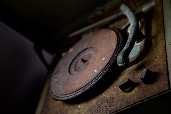 Rusted Record Player