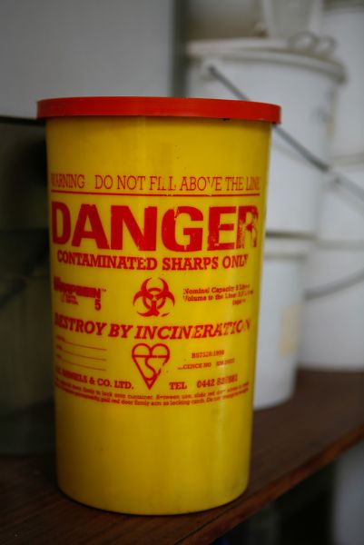 Contaminated Sharps