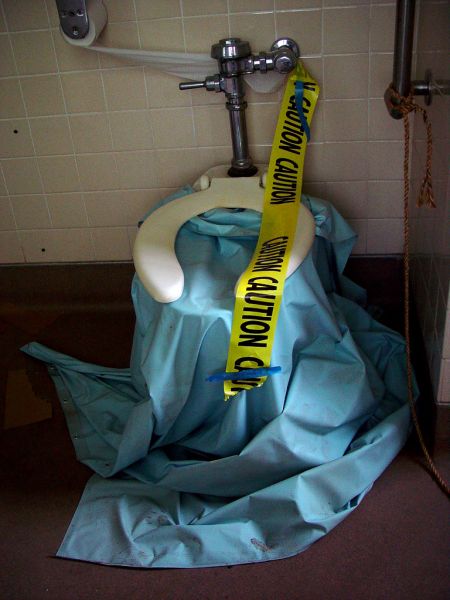 Caution, Toilet!