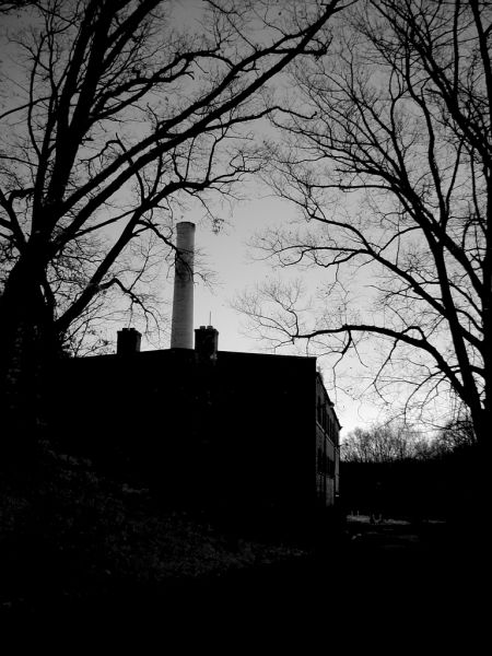 Power Plant Silhouette