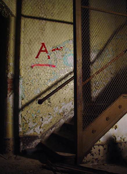 Stairwell to Ward A