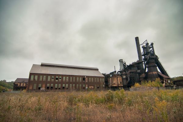 Abandoned Carrie Blast Furnace