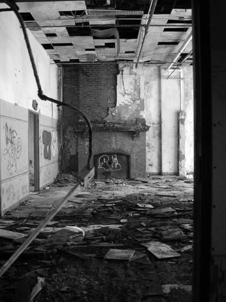 Room with Fireplace
