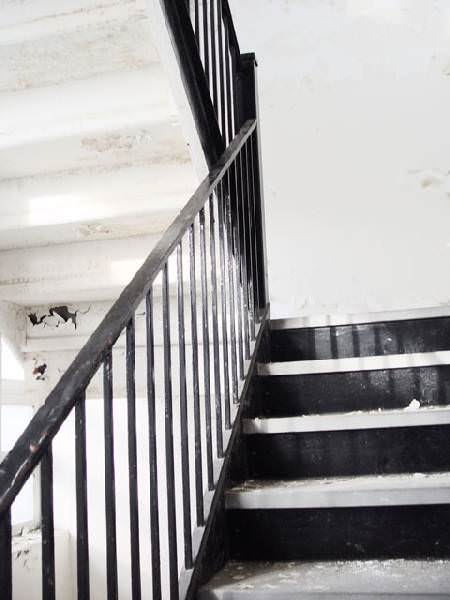 White Stairwell
