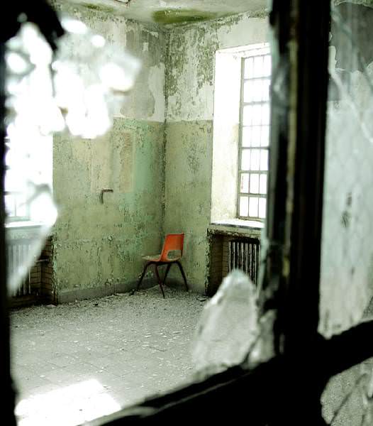 Chair Facing Corner