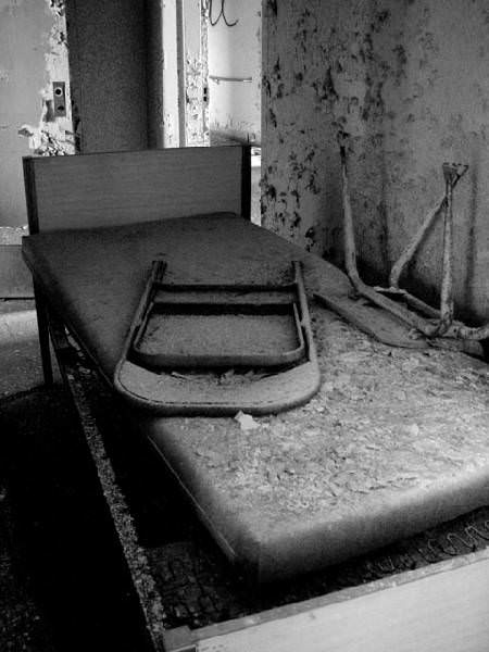Bed in Hallway