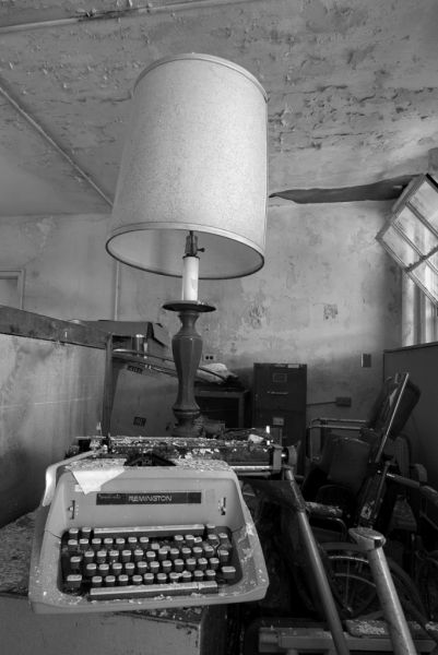 Lamp And Typewriter
