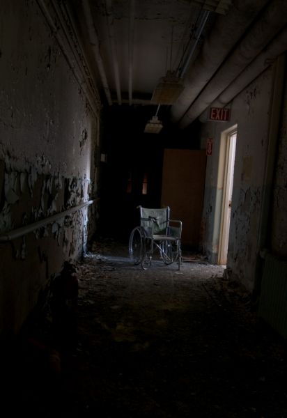 Lone Wheelchair
