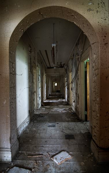 Arched Hallway