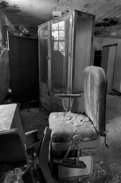 Chair And Medical Cabinet