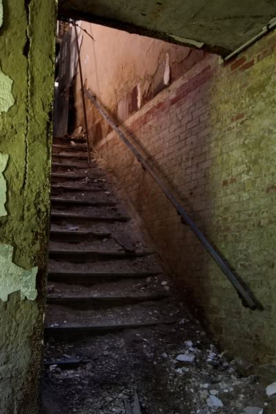 Red and Green Stairs