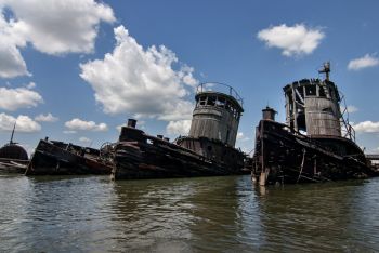 Staten Island Boat Graveyard