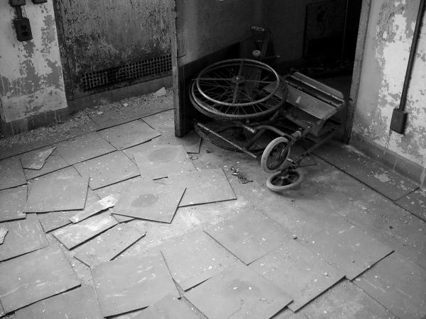 Tiles and Wheelchair