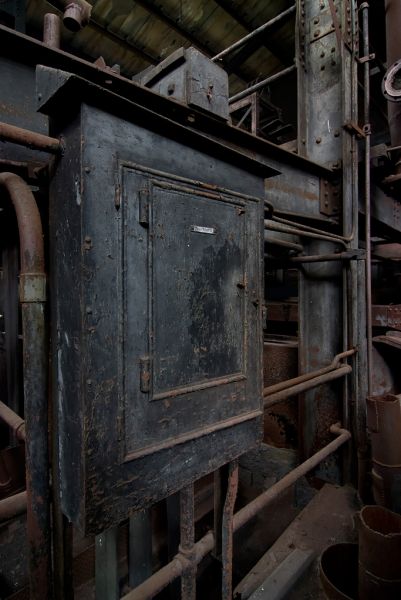 Blue and Rust