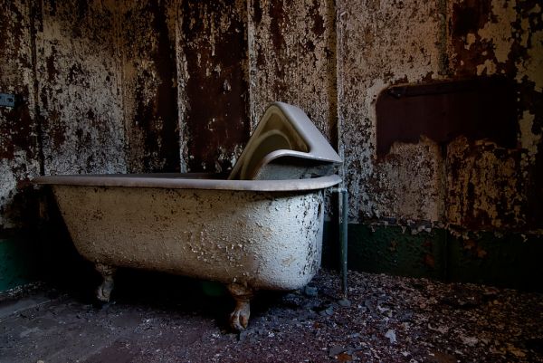 Sink in the Tub