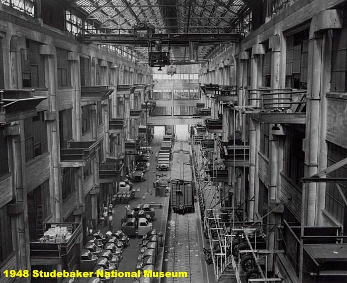 © Studebaker National Museum Studebaker Plant - 1948