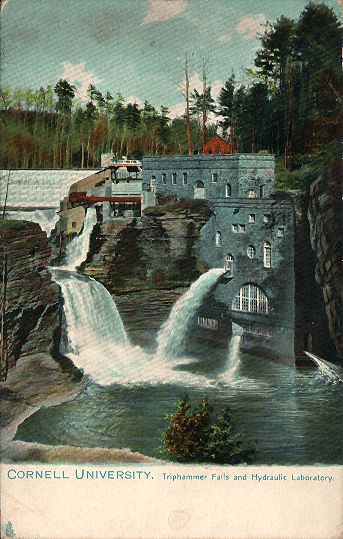 Cornell's Hydraulic Lab Postcard