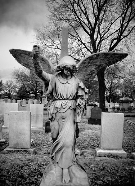 Greenmount Cemtery Baltimore angel