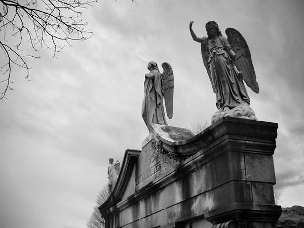 Greenmount Cemtery Baltimore angels