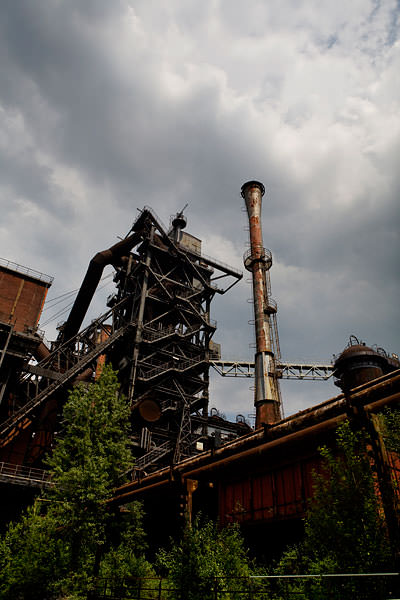 Landschaftspark Duisburg-Nord steel